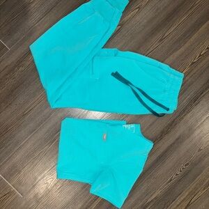 Teal Jogger Pants